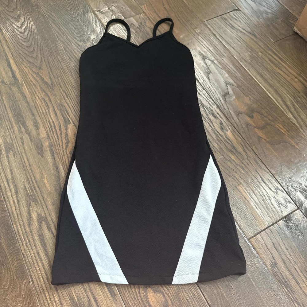 Sally Miller Girl's Black and White‎ Dress Size M